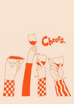 Plakat 30x40 cm APEROL navdušuje pijačni bar