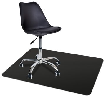 EH Zaščitna podloga za pod fotelj 140x100 cm 0,5 mm črna