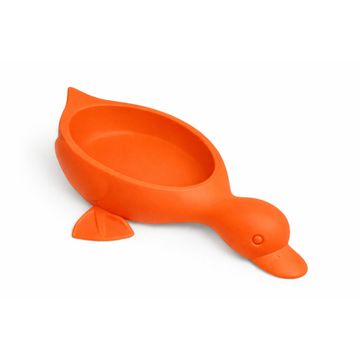 Mi Organizator za milo v oranžni obliki z odtokom za milo