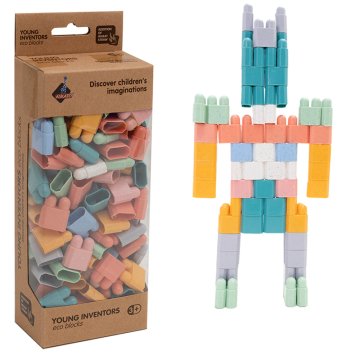 Okolju prijazne kocke Little Geniuses Bricks 150 kosov