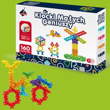 Little Geniuses Blocks Flowers Balls 160 kosov