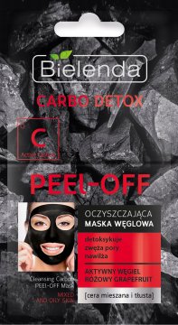 Bielenda Carbo Detox piling maska 2 x 6 g
