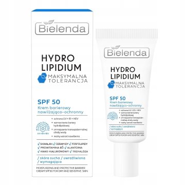 Bielenda Hydro Lipidium Maximum Tolerance vlažilna in zaščitna krema SPF50 30 ml