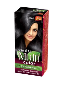 Barva za lase Venita MULTICOLOR 1.0 črna