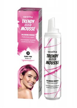 Venita Trendy Color 30 Sweet Pink pena 12 kosov