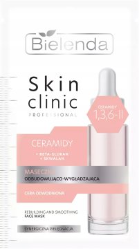 Bielenda Skin Clinic Professional Ceramids regeneracijska in gladilna maska 8 g