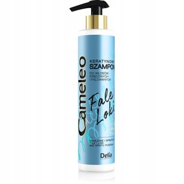 Keratinski šampon za lase Delia Fale Curls steklenička 250 ml