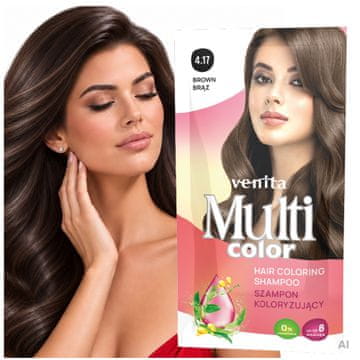 Venita večbarvna vrečka št. 4.17 rjava 40 g