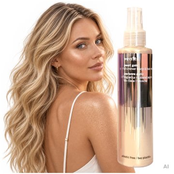 Meglica z bisernimi delci za telo in lase 150 ml