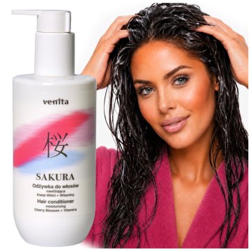 Venita Sakura vlažilni balzam češnja + vitamini 300 ml