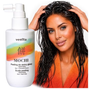 Venita Mochi vlažilni piling z rižem in rdečim sadjem 300 ml