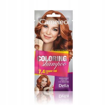 Cameleo barvni šampon št. 7.4 rdeč