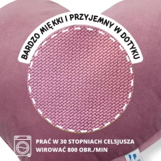 Vzglavnik STAR, stara roza