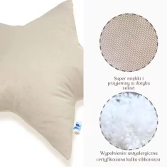 Vzglavnik STAR kapučino