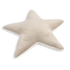 Vzglavnik STAR kapučino s plišem