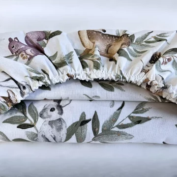 EE Bombažna rjuha za otroško posteljico 60x120