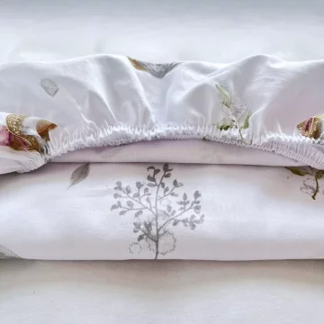 Bombažna rjuha za otroško posteljico 60x120