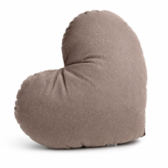 Vzglavnik SRCE taupe