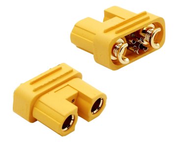 AS150U Komplet konektorjev proti iskrenju 2+4 pin - par 75A, 80V DC