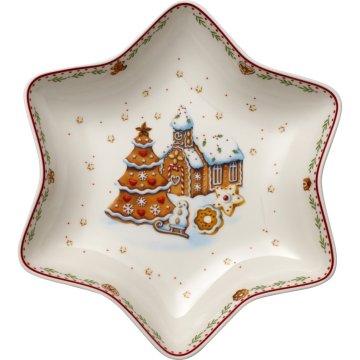 Skleda v obliki zvezde iz medenjakov (24,5 cm) Winter Bakery Delight Villeroy & Boch