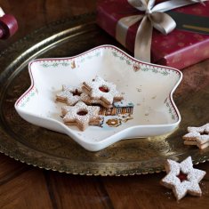 Skleda v obliki zvezde iz medenjakov (24,5 cm) Winter Bakery Delight Villeroy & Boch
