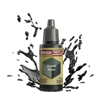 Zelena barva The Army Painter: Speedpaint 2.0 - Burnt Moss 18ml