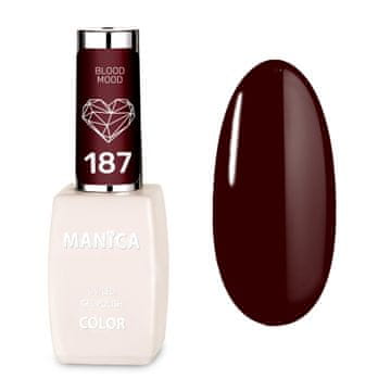LED/UV hibridni lak za nohte 10 ml - Blood Mood - 187