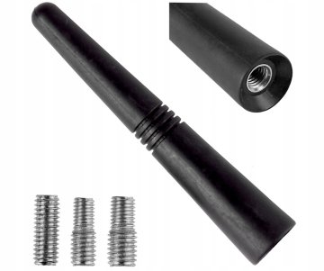 AMIO UNIVERZALNI AVTOMOBILSKI ANTENSKI ADAPTER ZA KRATKO 9 CM