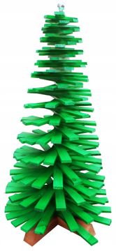 Leseno božično drevo DIY CH80zi zeleno 82 cm