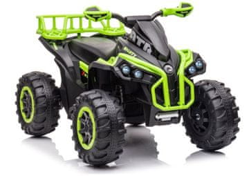 slomart LEAN CARS otroški quad na akumulator GTS1199, zelen, 4x4