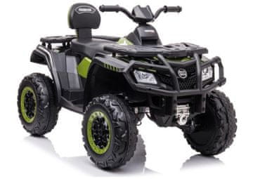 slomart LEAN CARS Quad na akumulator S615 Moro, zelena, 24V