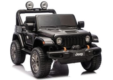 slomart LEAN CARS Akumulatorski Jeep Rubicon 4x4 DK-JWR556, črn, 24V
