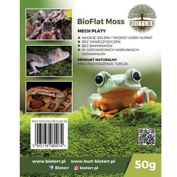 BIO BioFlat Moss lističi iz mahu 50 g