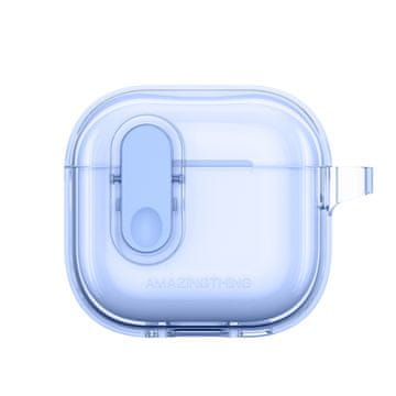 Ovitek za AirPods 4 Minimal – moder