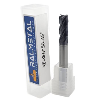 Rezkar iz karbidne trdine 6 x 15 x 50, 4 rezila, AlTiN 45HRC