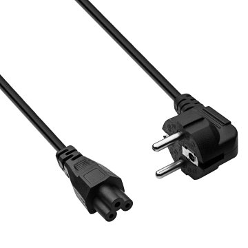 Akyga AK-NB-01A napajalni kabel za prenosnik IEC C5 CEE 7/7 1,5 m