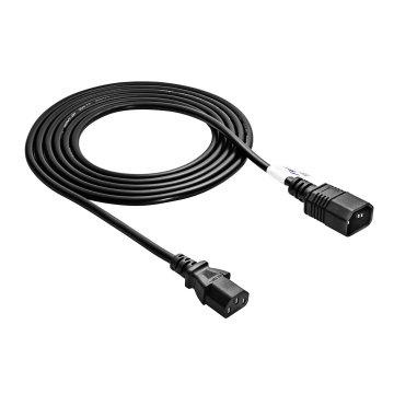 Akyga Podaljševalni kabel za PC tiskalnik AK-PC-07A 3-pinski IEC C13 C14 kabel 3 m