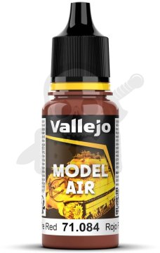 Vallejo VALL-71084 Model Air 17ml ognjeno rdeča