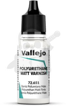 Vallejo VALL-72651 poliuretanski mat lak 18 ml