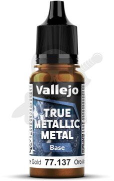 Vallejo VALL-77137 Prava kovinska arkana zlata 18 ml