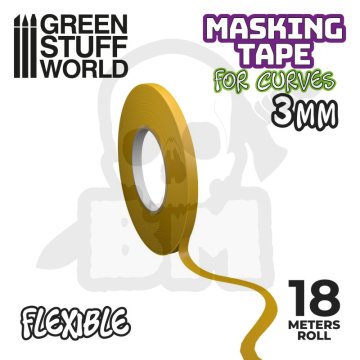 Green Stuff World GSTU504230 Fleksibilen maskirni trak 3 mm