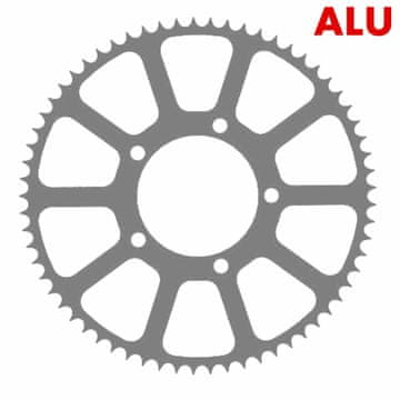 Aluminijasti zobnik Stunt 65t-530 Honda CBR 600F F2 CB CBF 1000 SC28 (1997-2020)