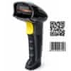 Brezžični čitalnik črtne kode Qoltec 1D 2D | QR | EAN | USB | 2.4G