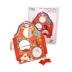 Adam toys Spretnostna igra z vrečkami - Kmetija