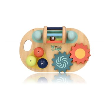 Adam toys Lesena senzorična aktivnostna tabla