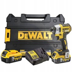 DeWalt DCF887P2 Udarni vijačnik 205 Nm 3 hitrosti 3xLed 2x5Ah Tstak kovček