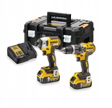 DeWalt DCD796 + DCF887 KOMPLET 2x5Ah TsTak DCK266P2T