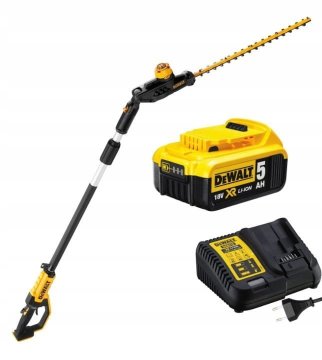DeWalt DCMPH566P1 obrezovalnik žive meje z drogom do višine 3,35 m 1x5Ah