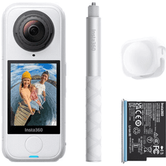 Insta360 X4 Air Starter Bundle (bela), 360-stopinjska kamera