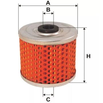 ERS WIX Filters 95125E Nadomestni filter za gorivo PM810 BFU715